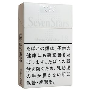 七星白武士/セブンスター メンソール ソリッド ホワイト