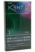 KENT S系列蓝莓1mg长支/ケント エスシリーズ スパーク1 100’S