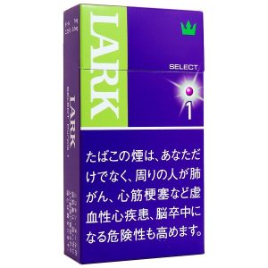 紫LARK1mg蓝莓长支/ラーク セレクト パープル 1 100Sボックス