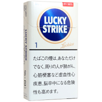 好彩精华1mg长支/ラッキーストライク エキスパートカット 1 100’S