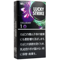 好彩黑色系列莓果1mg/ラッキーストライク ブラック シリーズ チルベリー 1 100’S