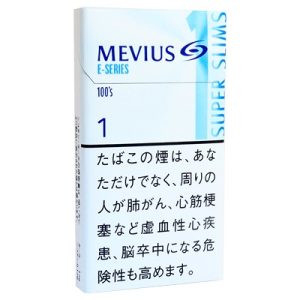 柔和七星梅比乌斯E系列1mg超细/メビウス イーシリーズ ワン 100’S スリム