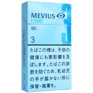 柔和七星梅比乌斯E系列3mg/メビウス イーシリーズ 3MG 100’S