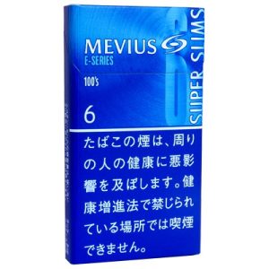 柔和七星梅比乌斯E系列6mg超细/メビウス イーシリーズ 6 100’S スリム