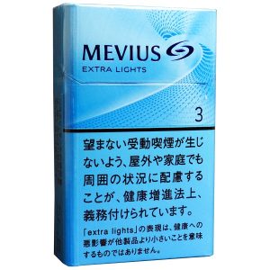 柔和七星梅比乌斯3mg硬盒/メビウス エクストラライト BOX