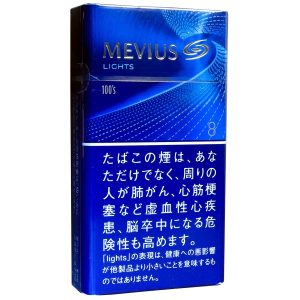柔和七星梅比乌斯8mg长支/メビウス ライト100’S ボックス