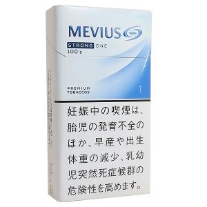 柔和七星梅比乌斯强力1mg长支/メビウス ストロング ワン 100’S