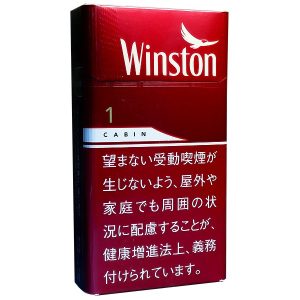 红云斯顿1mg长支/ウィンストン キャビン レッドワン 100’S