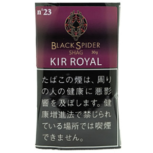 黑蜘蛛鸡尾酒/ブラックスパイダー キールロワイヤルシャグ