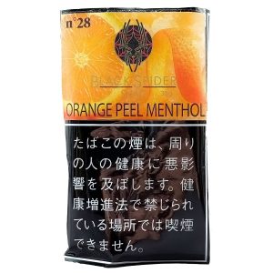 黑蜘蛛橙皮薄荷/ブラックスパイダー オレンジピールメンソール シャグ