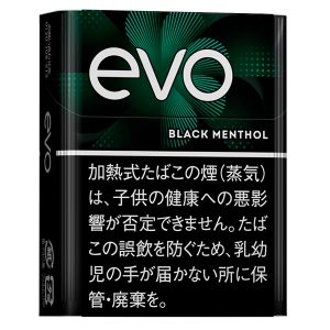 EVO黑冰薄荷/エボ ブラック メンソール(PLOOM X/AURA用)